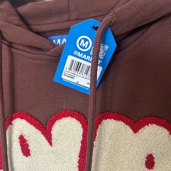 Market Studios Love carefully hoodie S - Picture 3 of 4